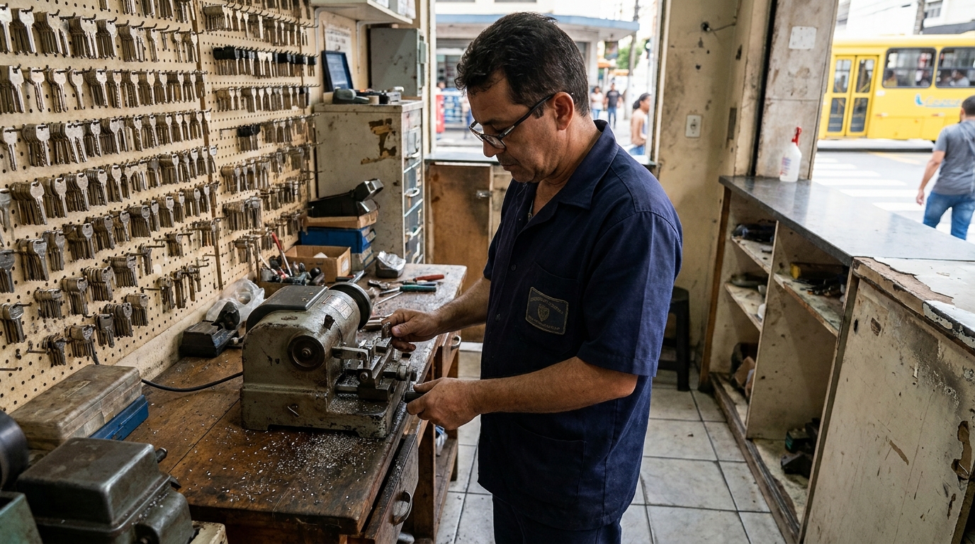 Cópia de Chave de Cadeado em Campo Grande‑MS