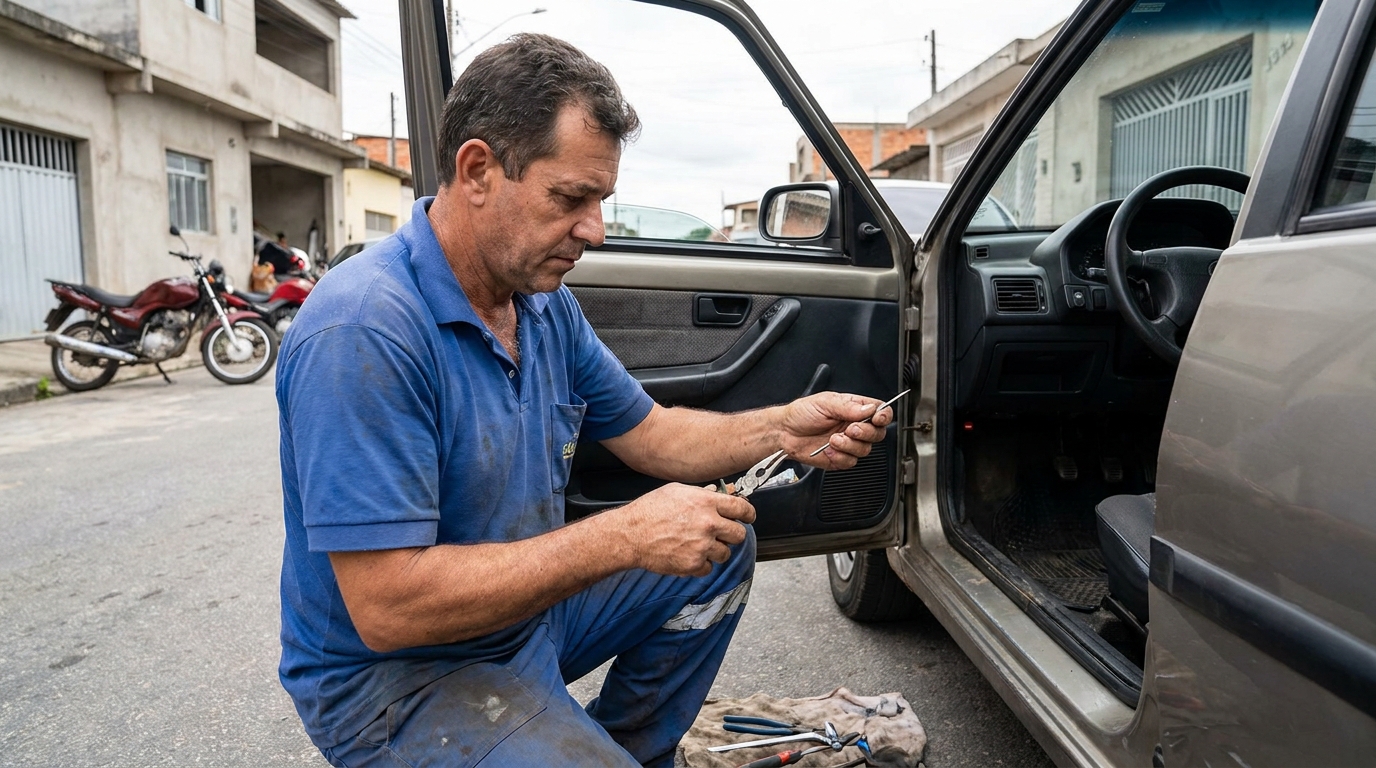 Extração em Cadeado em Campo Grande‑MS