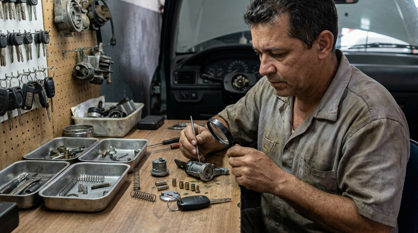 Reparo de Fechadura Automotiva em Campo Grande‑MS